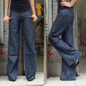 Free-shipping-women-jeans-female-pants-wide-leg-casual-jeans-loose-plus-size-women-s-trousers